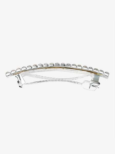 Crystal Barrette French Clip Large
